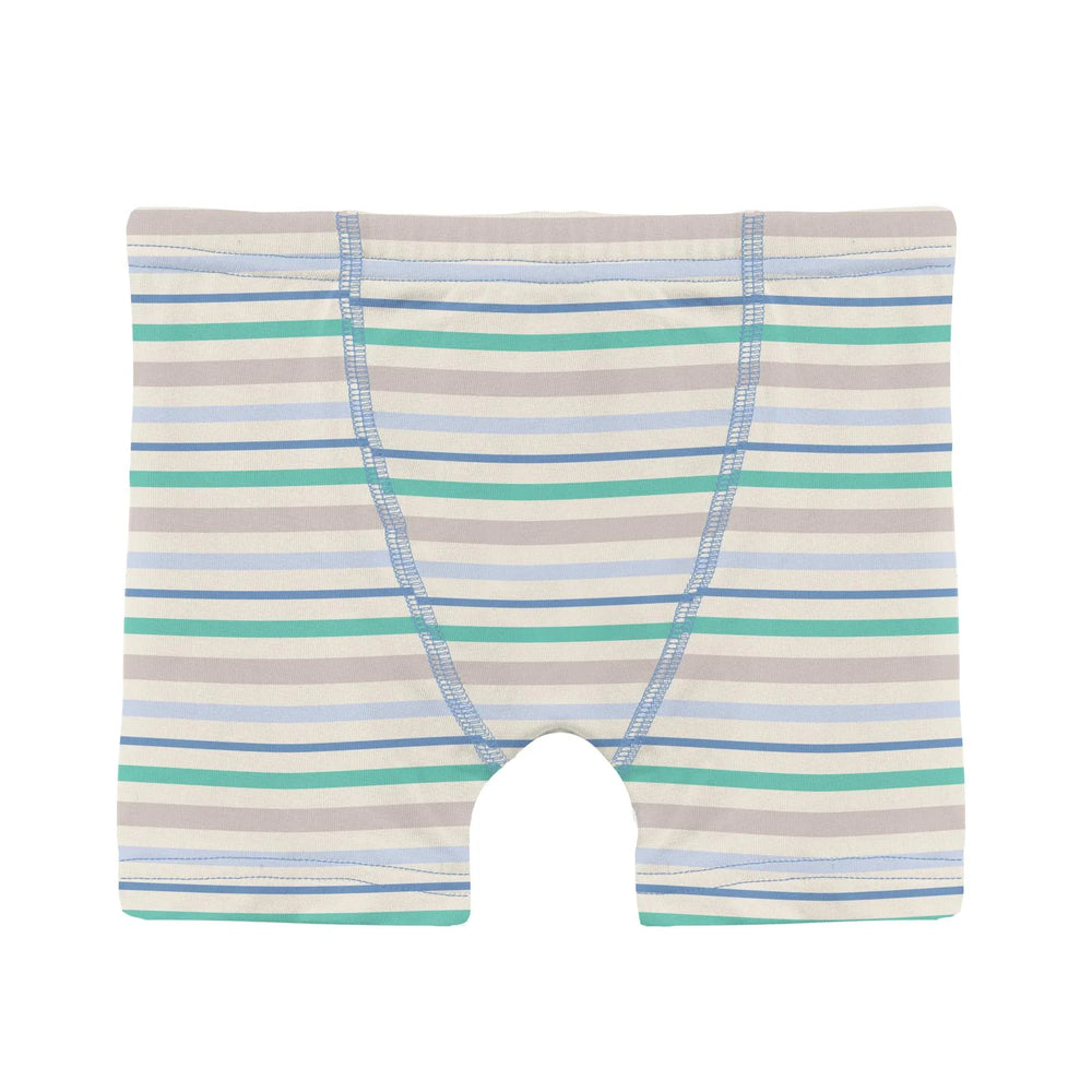 Kickee Pants - Print Boy's Boxer Brief in Mythical Stripe