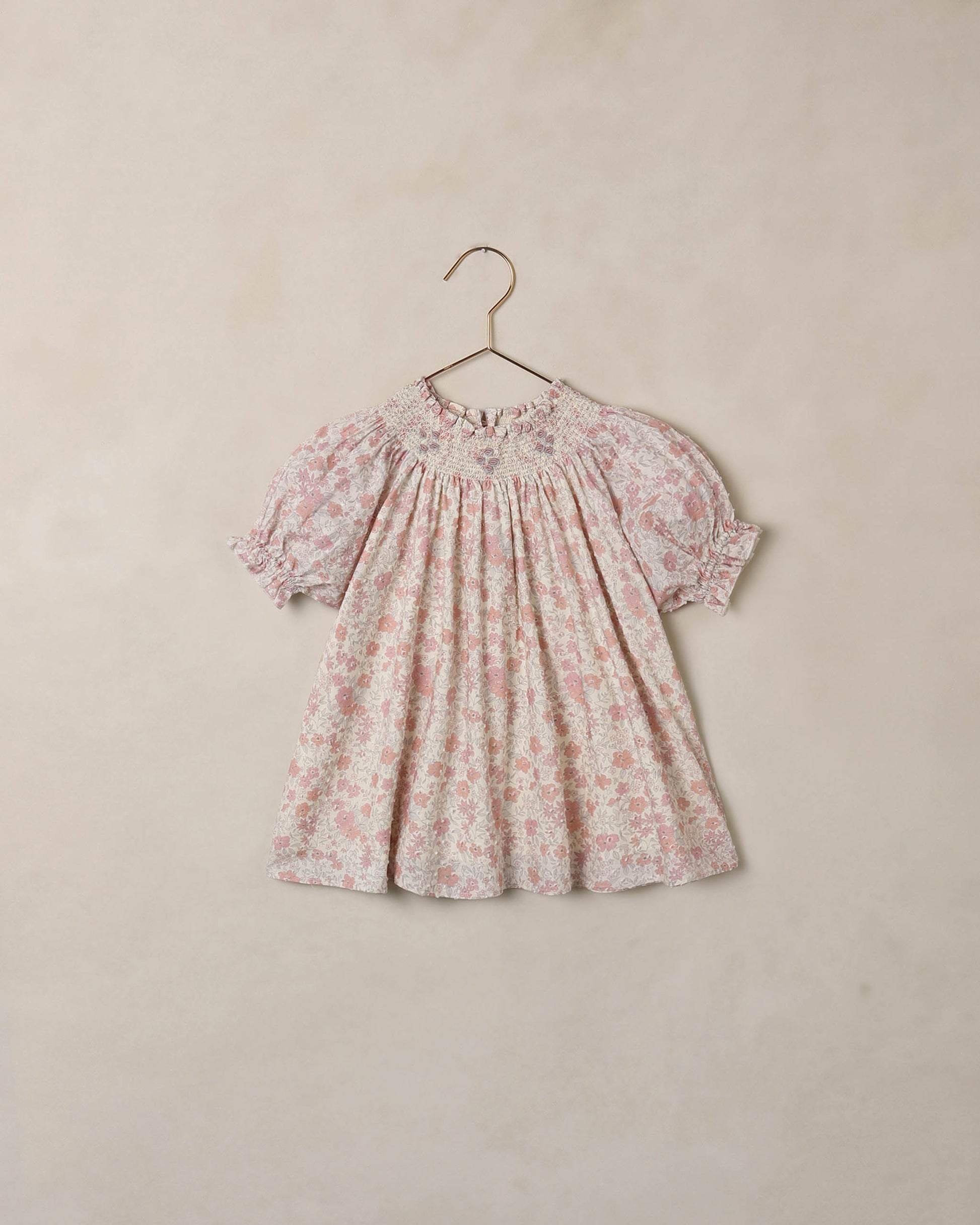 Noralee Pastel Garden Maddie Dress in ivory, featuring floral print and feminine design, perfect for spring and summer occasions.