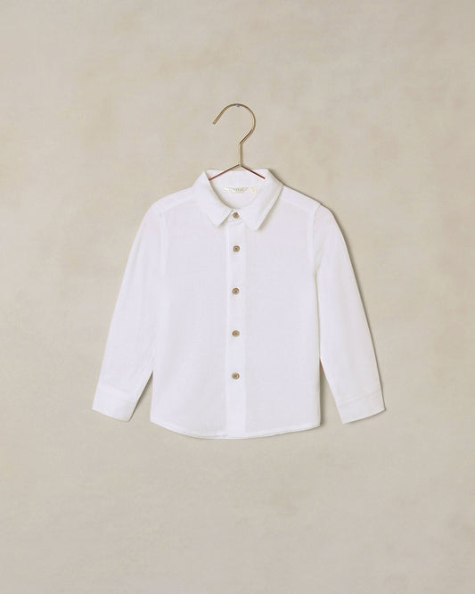 White Harrison Button Down
