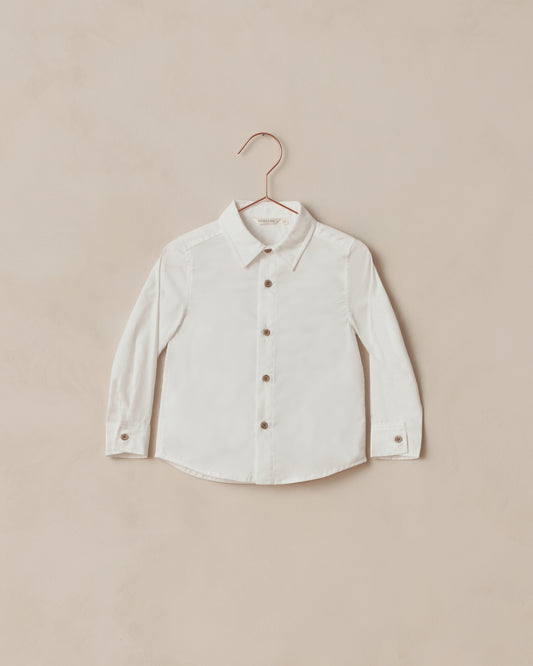 White Harrison Button Down
