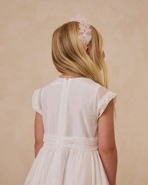 Noralee - White Dahlia Dress