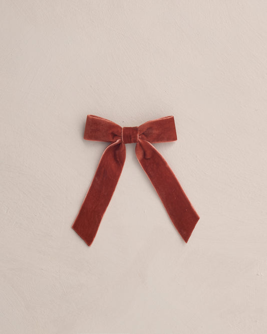Ruby Velvet Bow