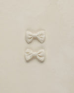 Noralee - Ivory Little Bow Clips