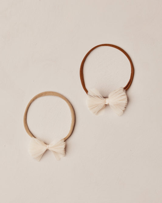 Antique Flutter Tulle Headband