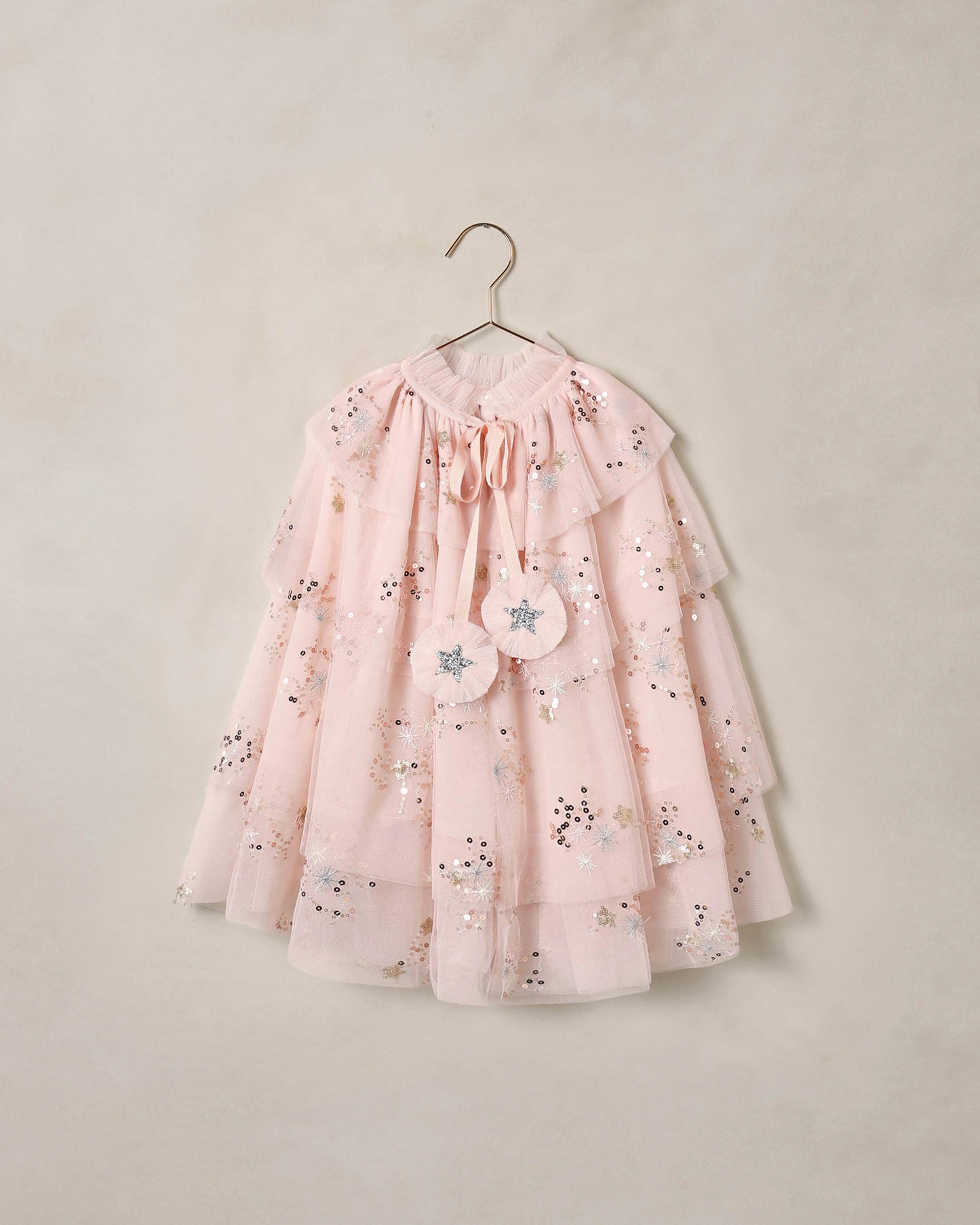 Pink Tulle Cape