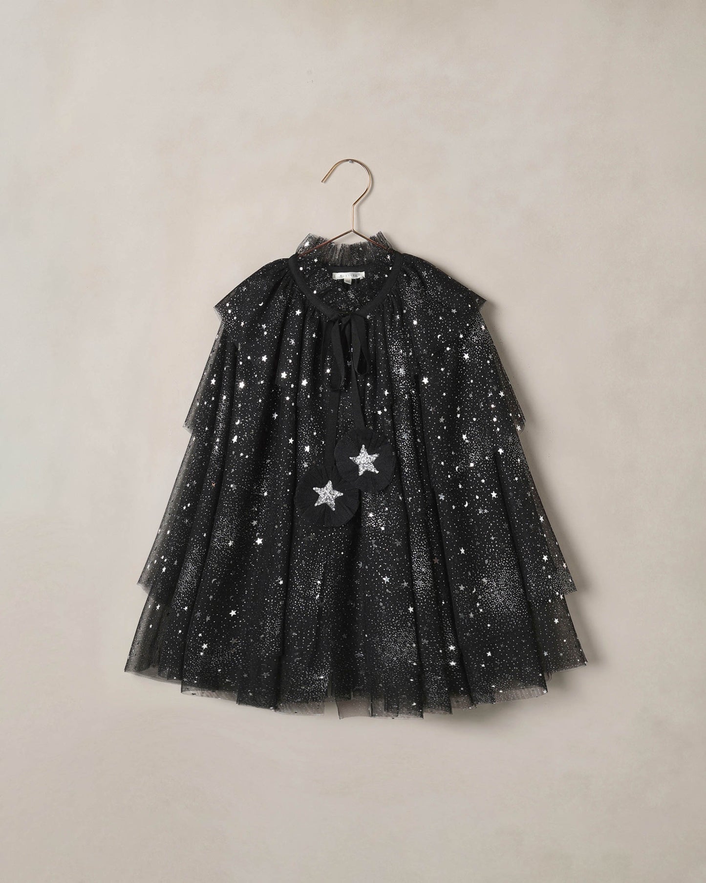 Black Tulle Cape