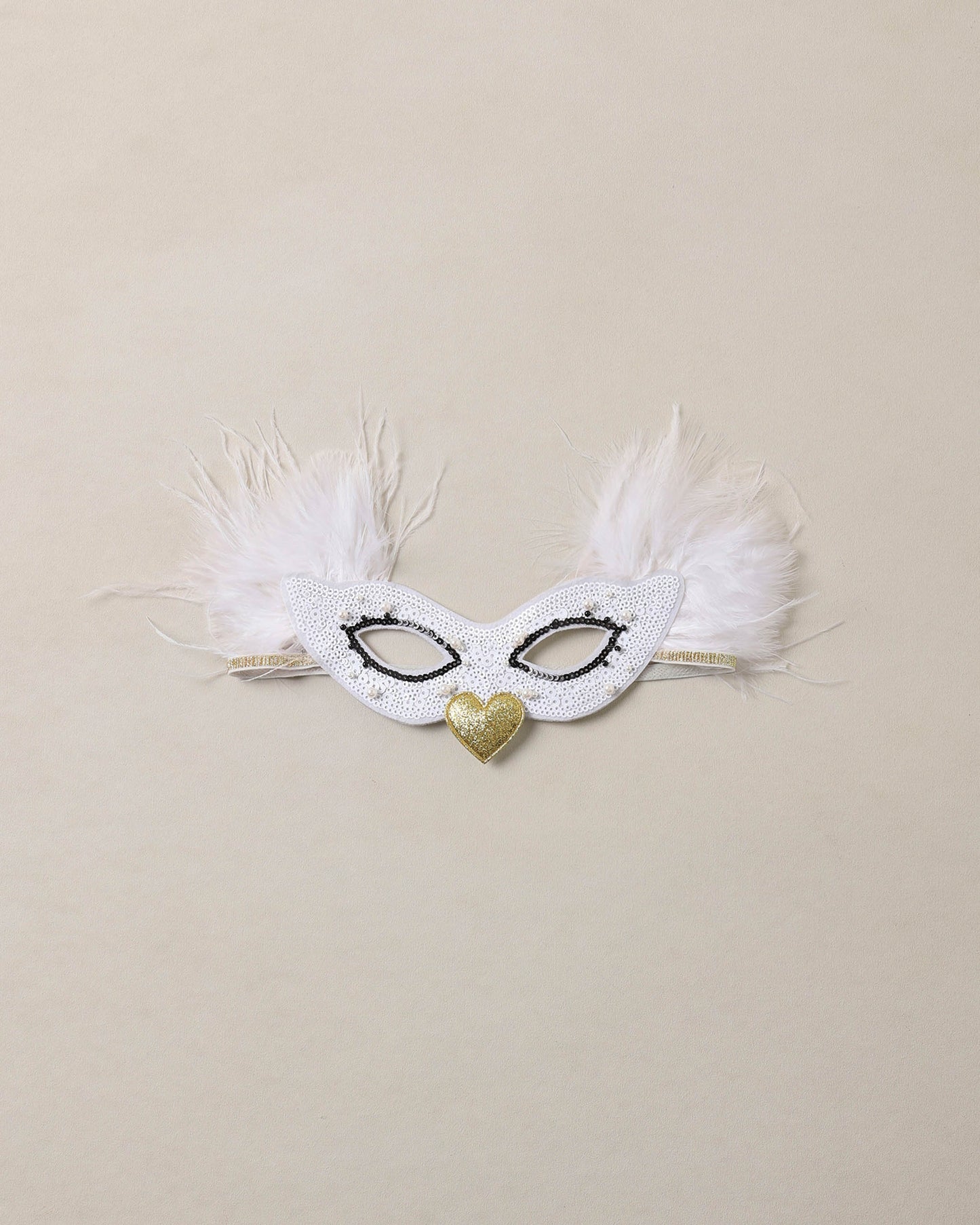 Ivory Swan Mask