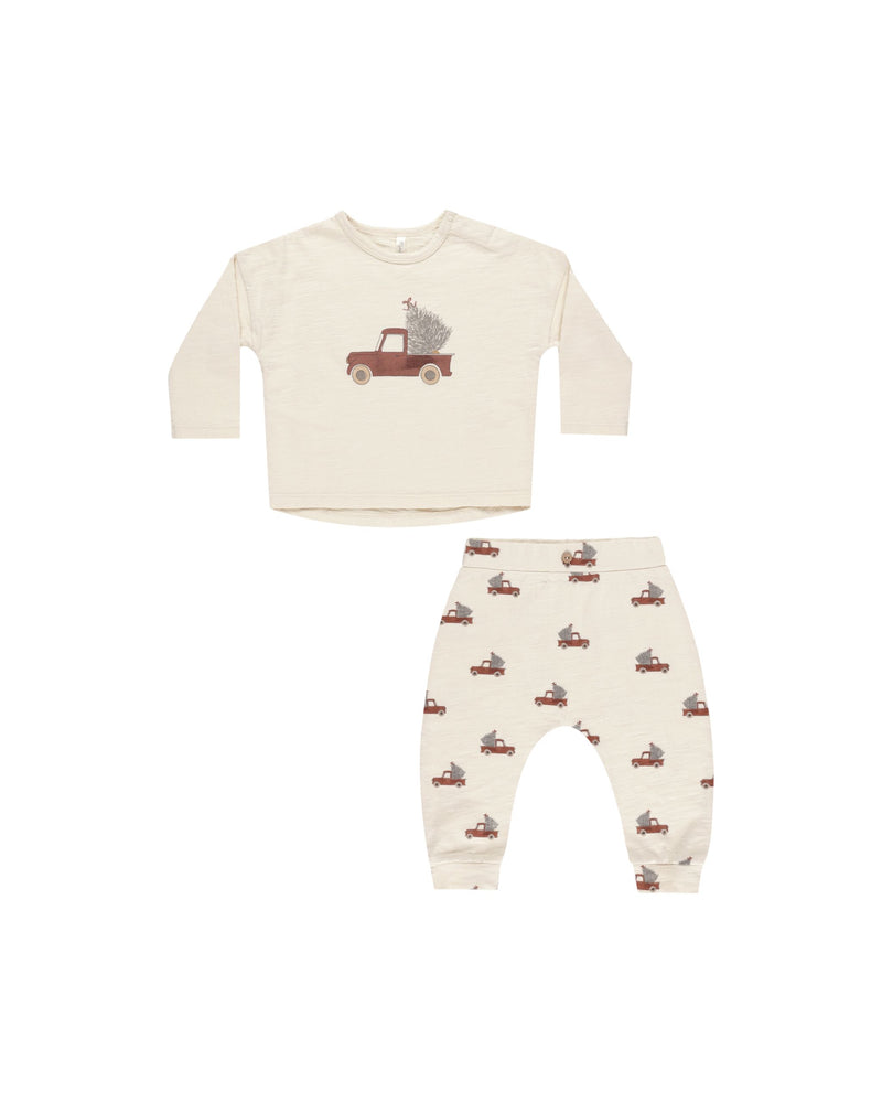 Rylee & Cru - Trucks LS Tee + Pant Set