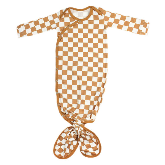 Copper Pearl - Rad Newborn Knotted Gown