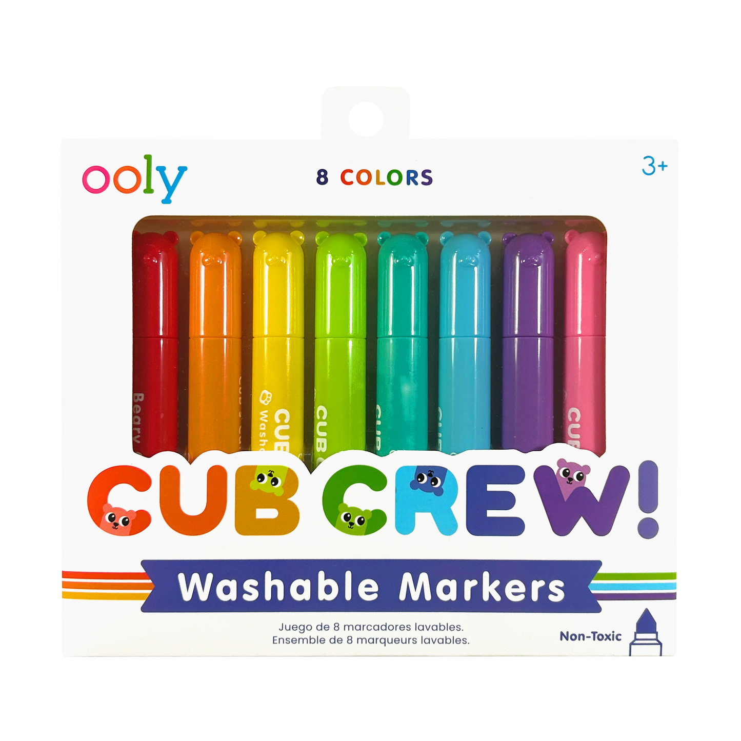 Cub Crew Washable Markers - Set of 8
