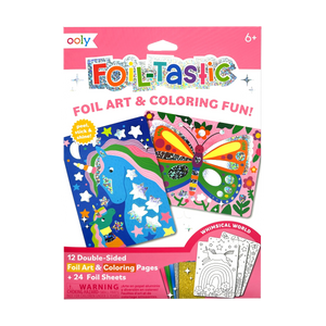 ooly - Foil-tastic Foil Art & Coloring Fun Whimsical World