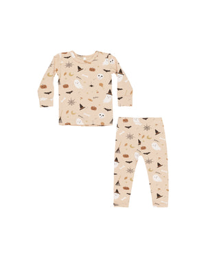 Quincy Mae - Halloween Bamboo Pajama Set