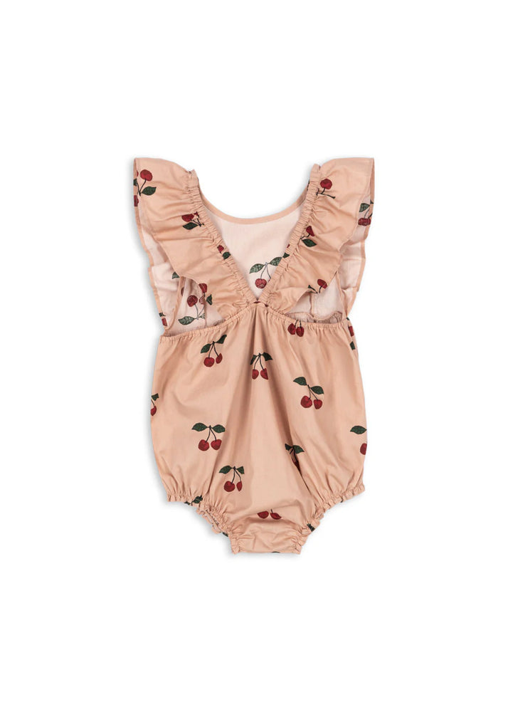 Konges Slojd - Verbena Romper Gots Blush Cherries