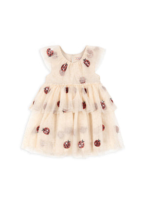 Konges Slojd - Fayette Dress Ladybug Glitter