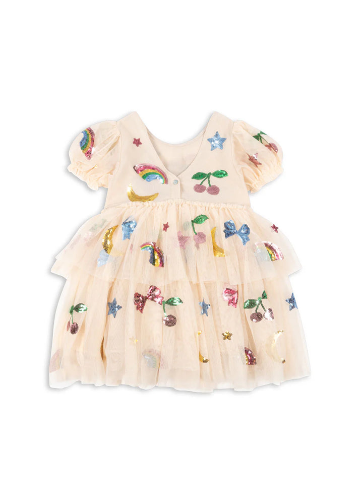 Konges Slojd - Rainbow Twinkle Yvonne Puff Dress