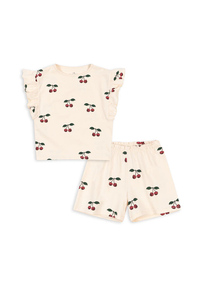 Konges Slojd - Lin Frill Set Ma Grande Cerise