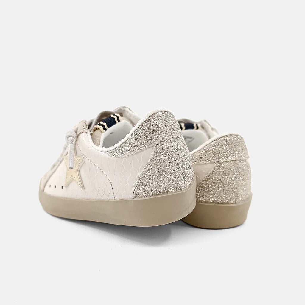 Shu Shop - Paula Bone Snake Toddlers Sneakers