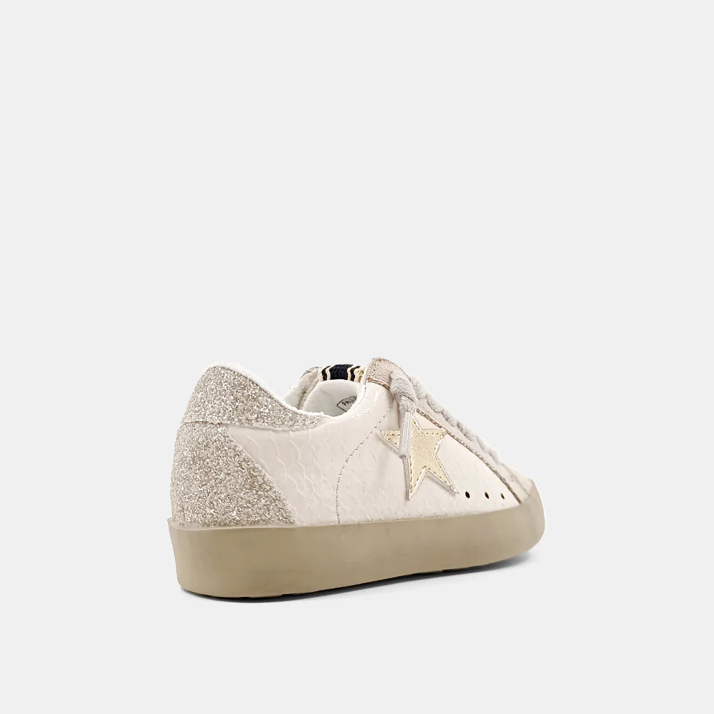 Shu Shop - Paula Bone Snake Toddlers Sneakers