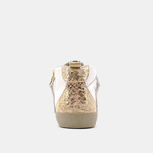 ShuShop - Paulina Kids Blush Snake Sneakers