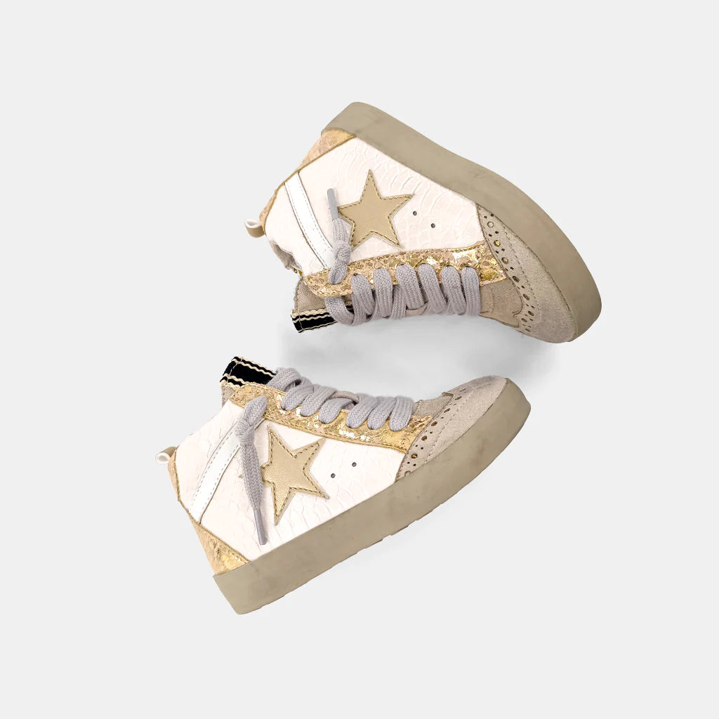Shu Shop - Blush Snake Paulina Toddlers Sneakers