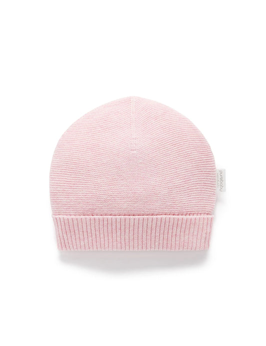Purebaby - Pink Textured Beanie