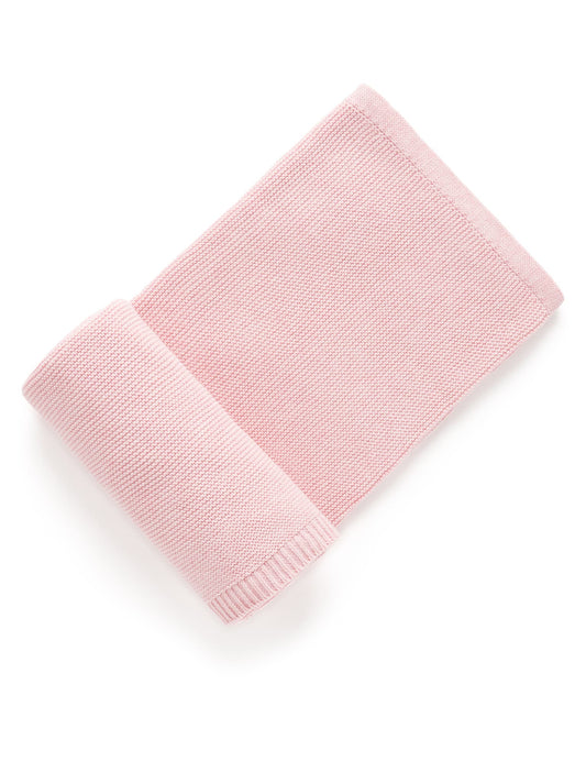 Purebaby - Pink Textured Blanket