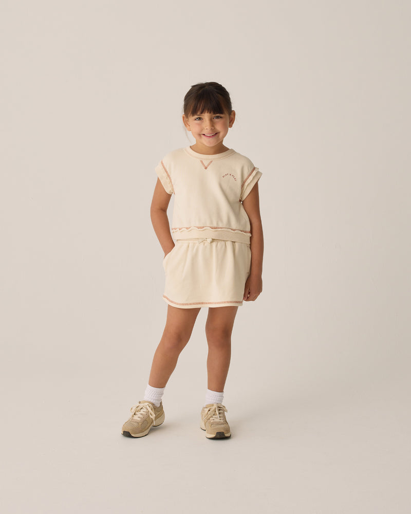 Rylee & Cru - Volley Skirt || Natural