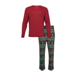 Posh Peanut - Holiday Fair Isle - Men's Long Sleeve Pajama