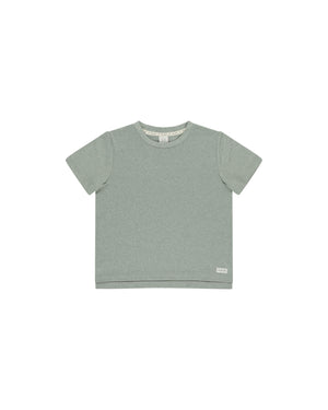 Rylee & Cru - Heathered Eucalyptus Cove Essential Tee