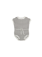 Quincy Mae - Retro Stripe Terry Romper