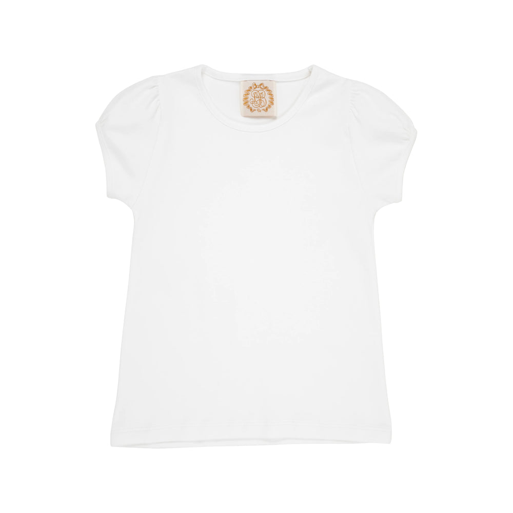 The Beaufort Bonnet Company - Worth Ave White Pennys Playshirt