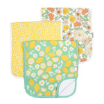 Copper Pearl - Lemon Burp Cloths
