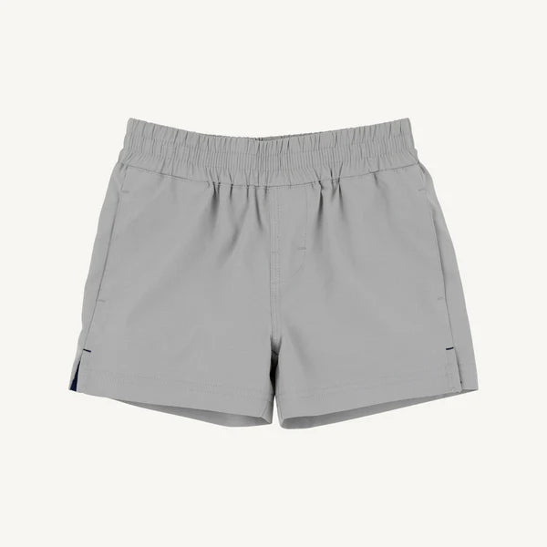 Grantley grey Prepletic shorts for children by The Beaufort Bonnet Company, featuring a stylish, comfortable design.