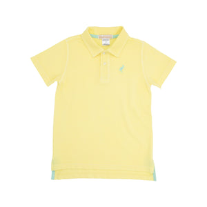 The Beaufort Bonnet Company - Lake Worth Yellow & Grace Bay Green Prim and Proper Beach Polo