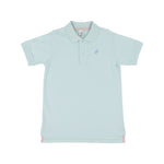 The Beaufort Bonnet Company - Sea Island Seafoam Prim & Proper Polo