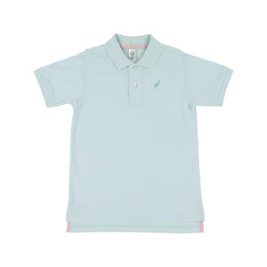 The Beaufort Bonnet Company - Sea Island Seafoam Prim & Proper Polo
