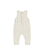 Rylee & Cru - Palm Stripe Button Jumpsuit