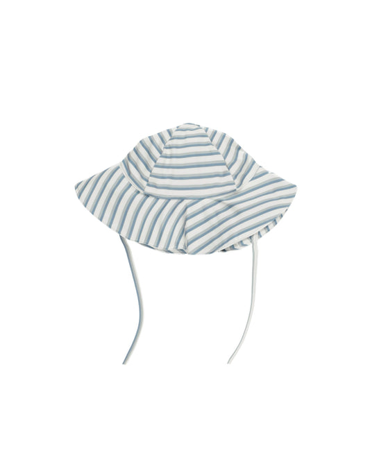 Rylee & Cru - Seafoam Stripe Floppy Swim Hat
