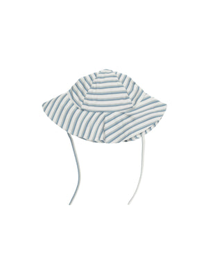 Rylee & Cru - Seafoam Stripe Floppy Swim Hat