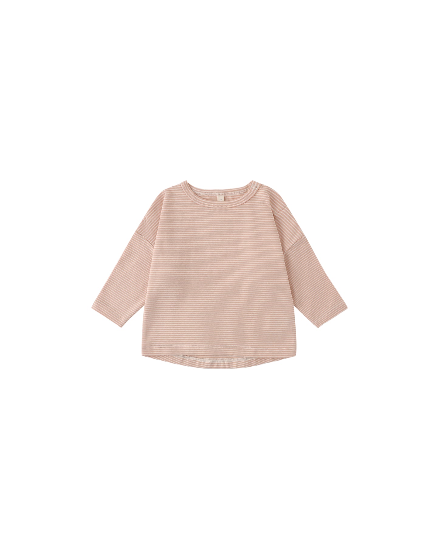 Melon Micro Stripe Long Sleeve Tee