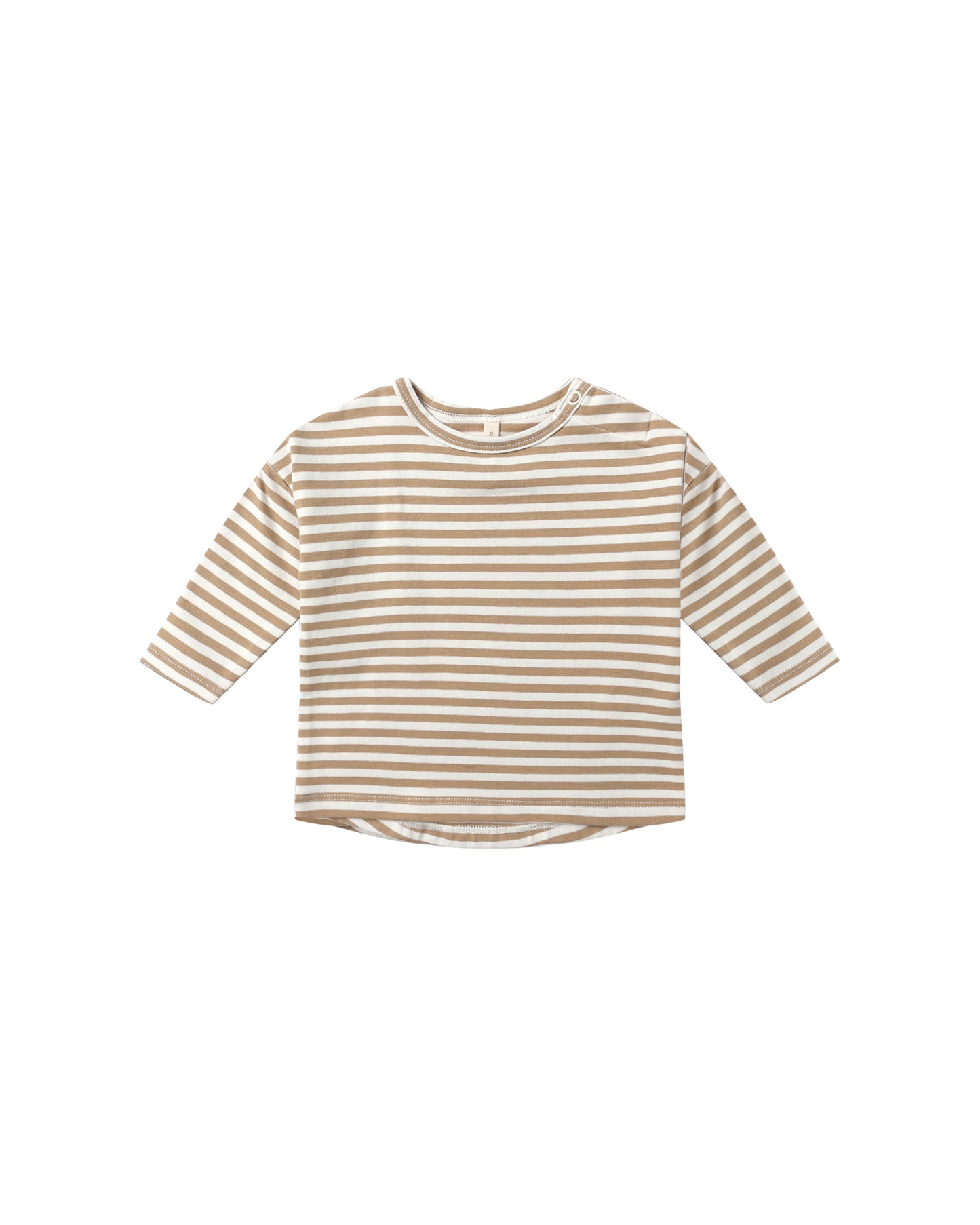 Gold Stripe Long sleeve Tee