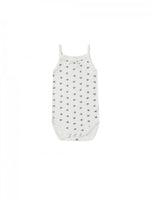 Quincy Mae - Ivory Floral Pointelle Tank Bodysuit