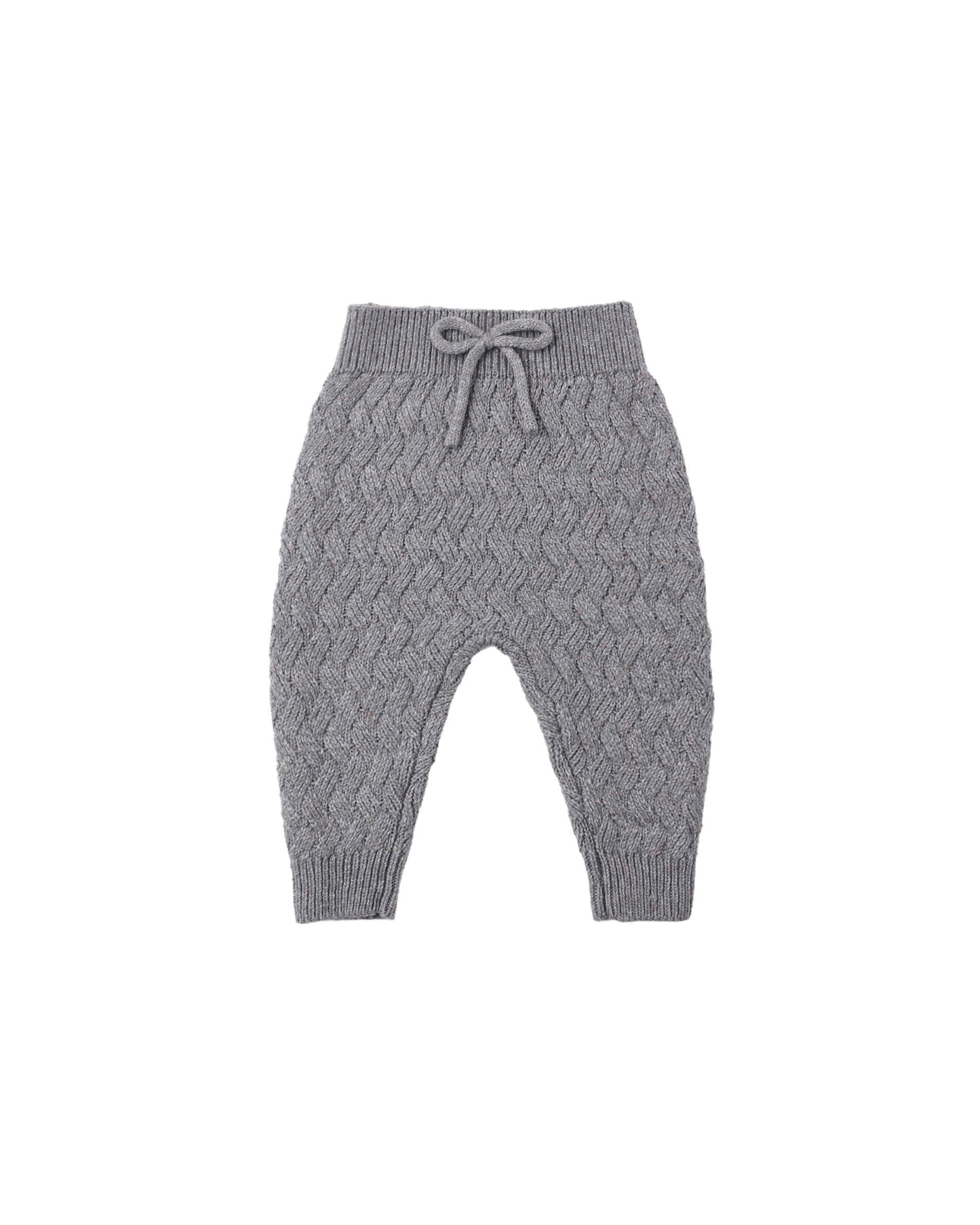 Heathered Slate Knit Pant