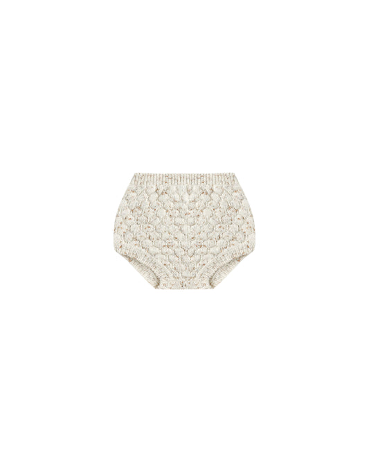 Natural Confetti Knit Bloomer