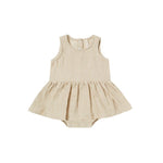 Quincy Mae - Ocre Skirted Tank One Piece
