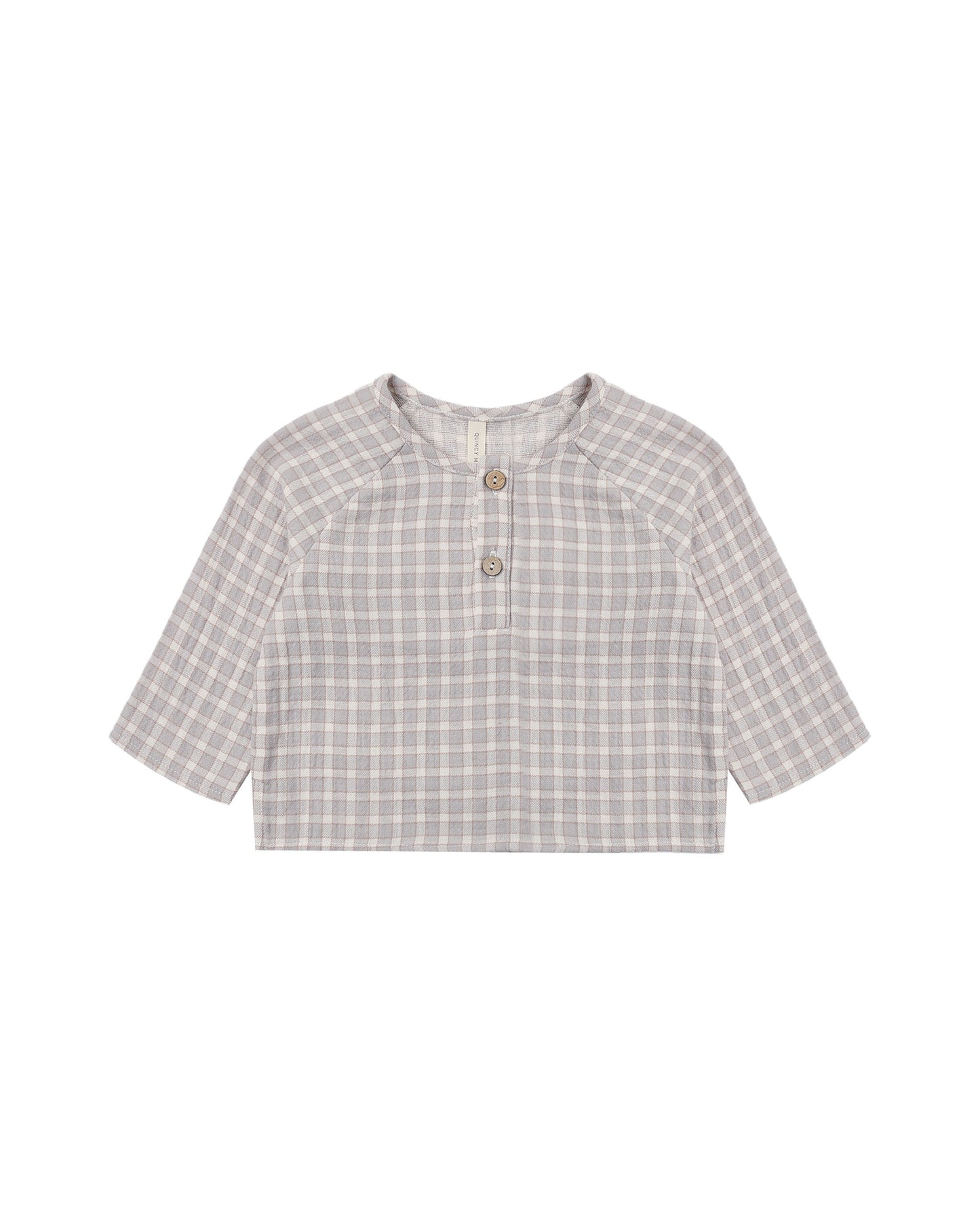 Blue Gingham Zion Shirt