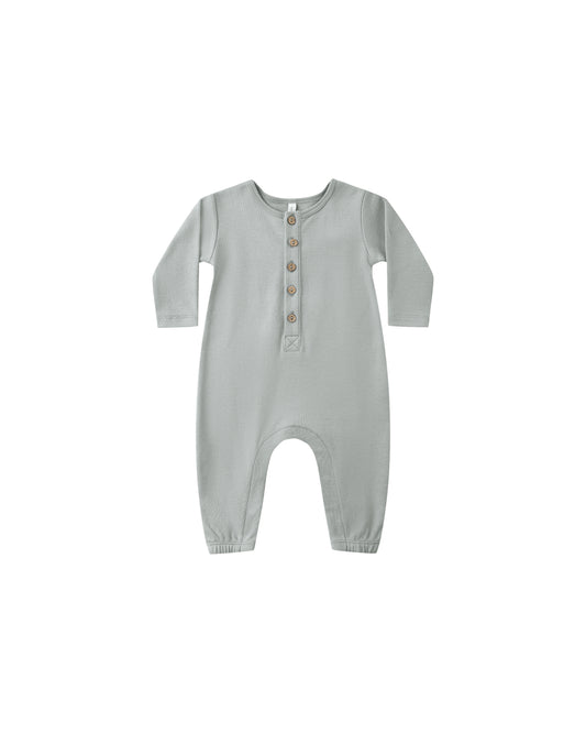 Steel Blue Longsleeve Jumpsuit