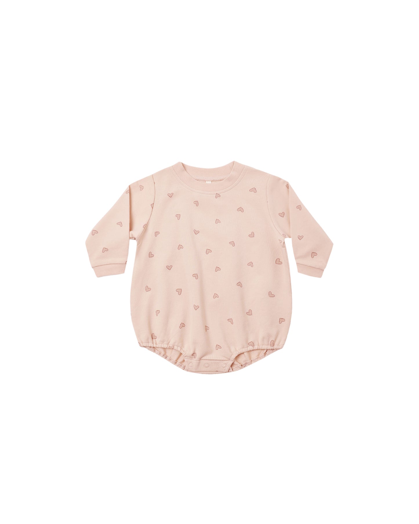 Hearts Crewneck Bubble Romper