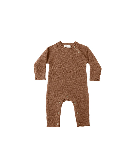 Cedar Cozy Heather Knit Jumpsuit