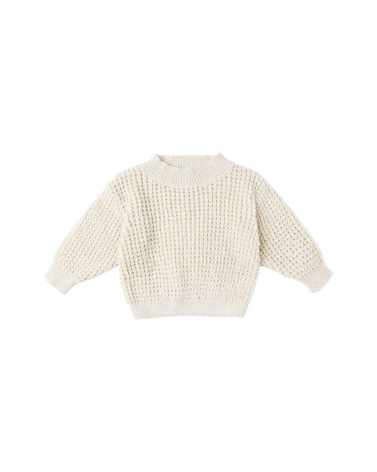 Natural Chunky Knit Sweater